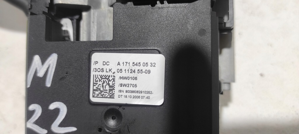 Mercedes w211 cls c219 датчик kąta повороту стрічка перемикачі a1715450532 Київ