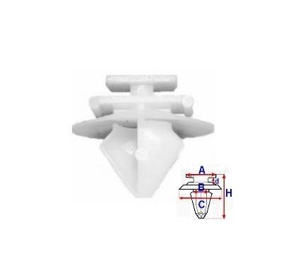 фото №2, Клипса накладки romix company 12409 71719954