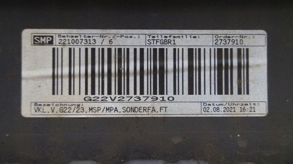 фото №10, Bmw 4 g22 g23 m набор 20- бампер передний перед u50a