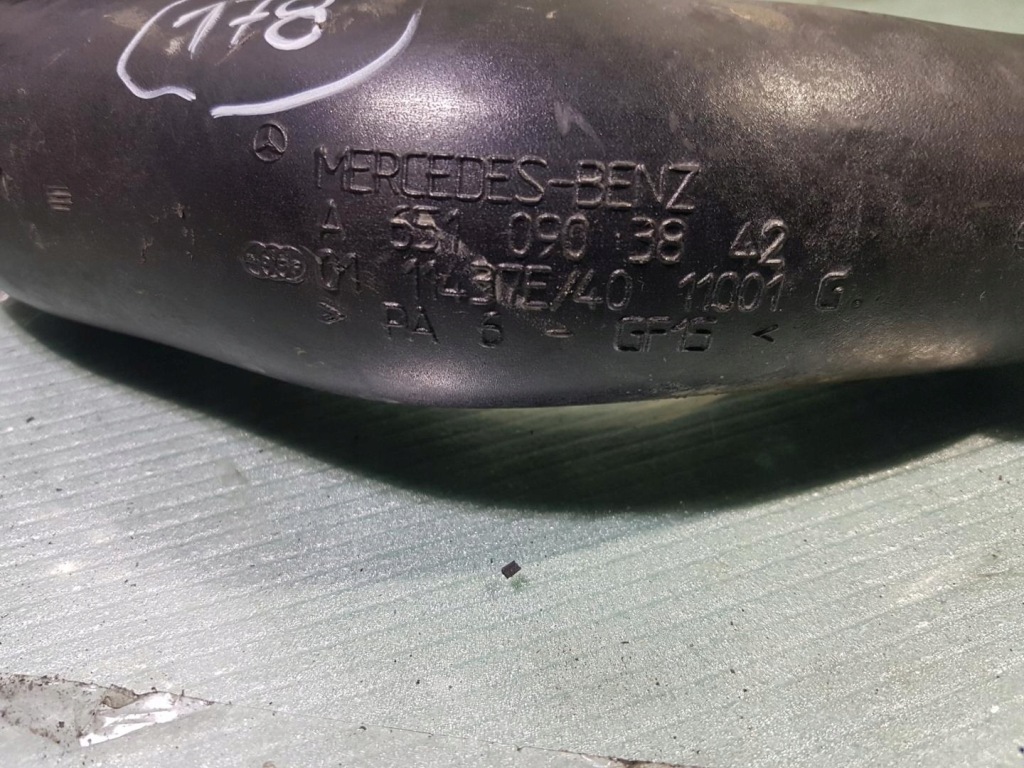 фото №6, Wąż труба повітря mercedes vito w447 a6510903842