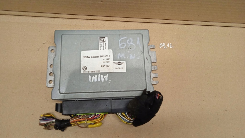 фото №1, Mini cooper r50 fl модуль ecu 1.6b 7562624