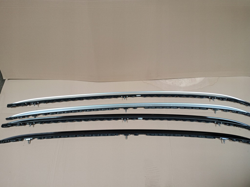 фото №5, Рейлінги дахові комплект сріблясті чорні bmw x5 g05
