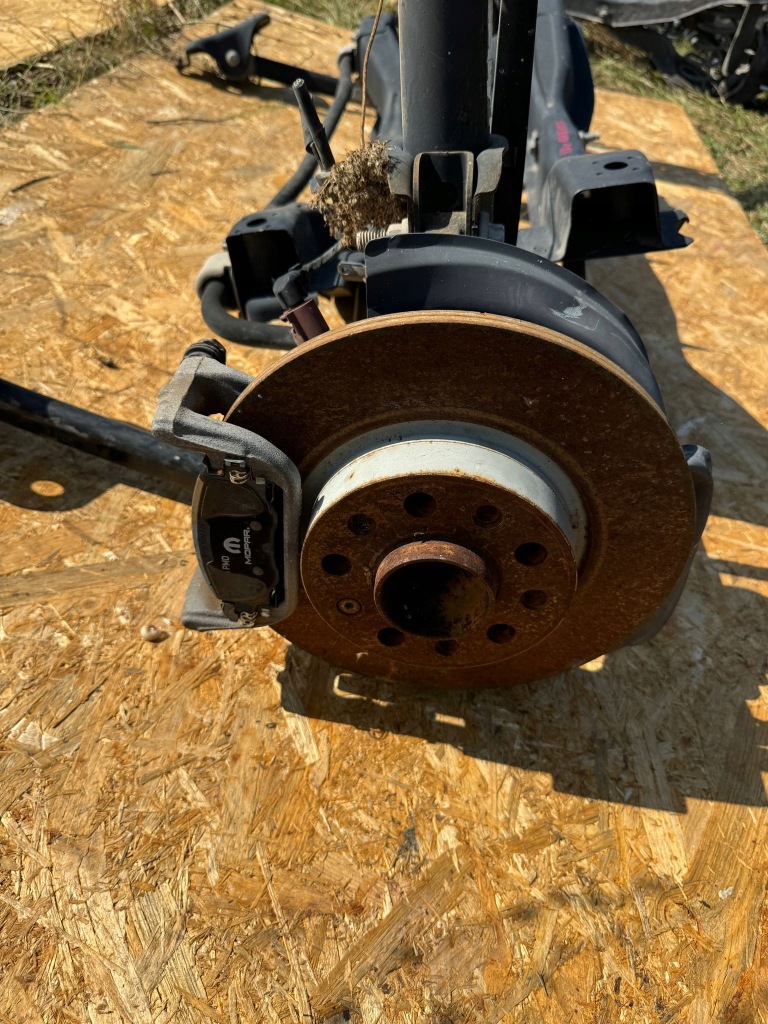 фото №3, Підвіска задня підрамник амортизатор задня oś fiat 500x jeep renegade