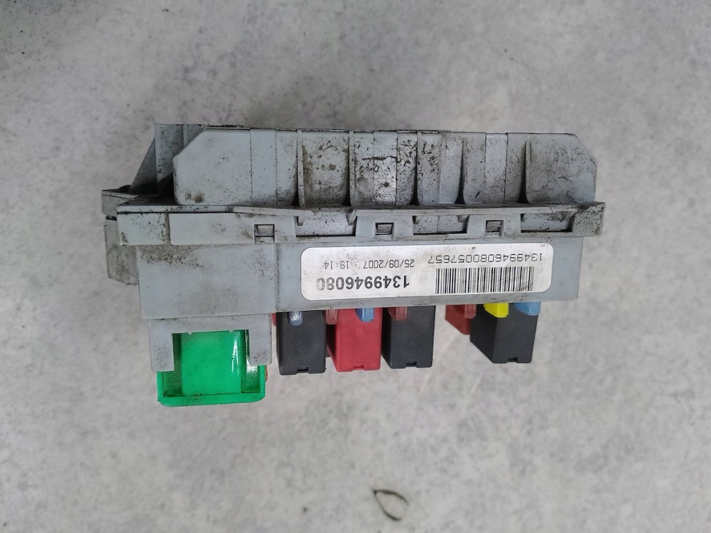 Коробка предохранителей наружная fiat ducato 3 1349946080 2.3 d с Разборки