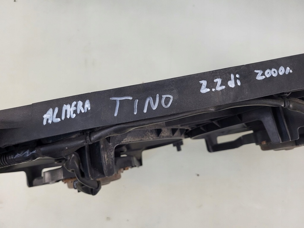 фото №8, Вентилятор радиатора вентиляторы nissan almera tino 2.2 d