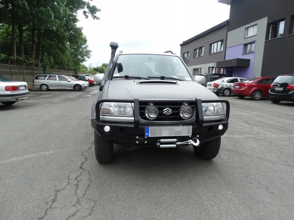 фото №13, Бампер стальной передний с кенгурятник suzuki grand vitara i 1998-2005