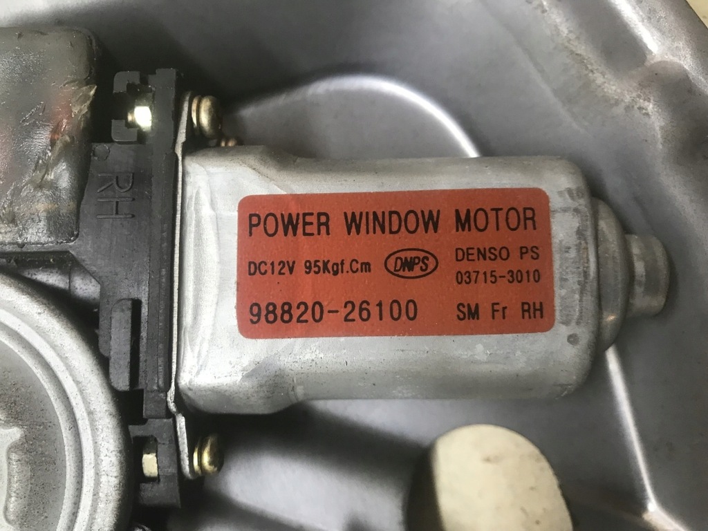 фото №13, Подъемник стекло правый перед santa fe i 9882026100