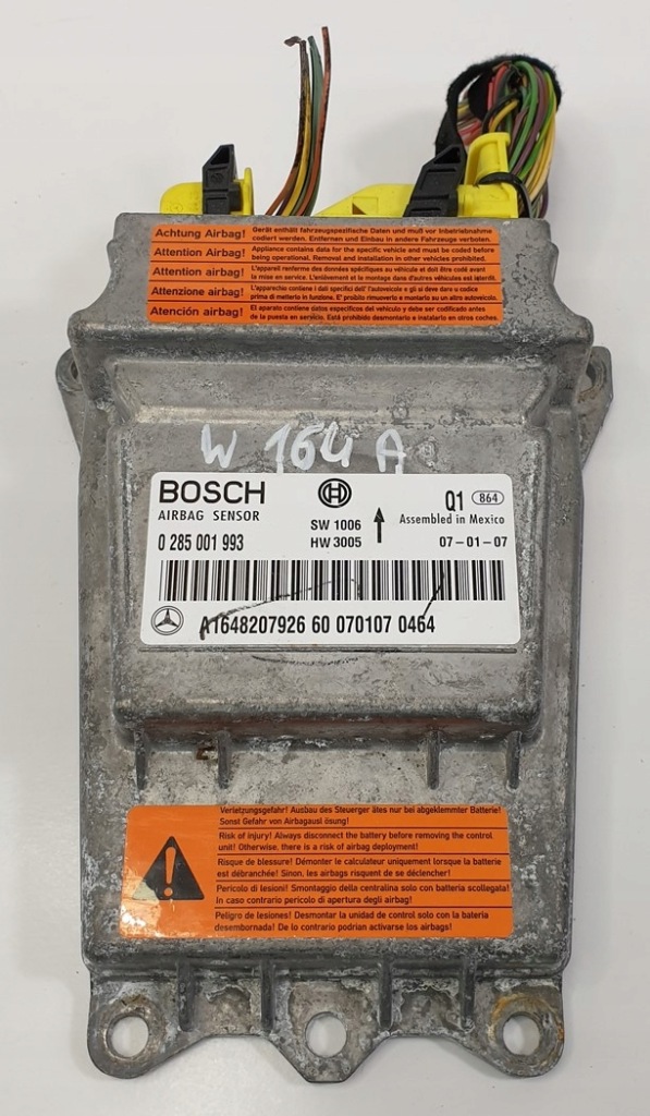 фото №1, Датчик air bag подушка безопасности mercedes ml w164 a1648207926