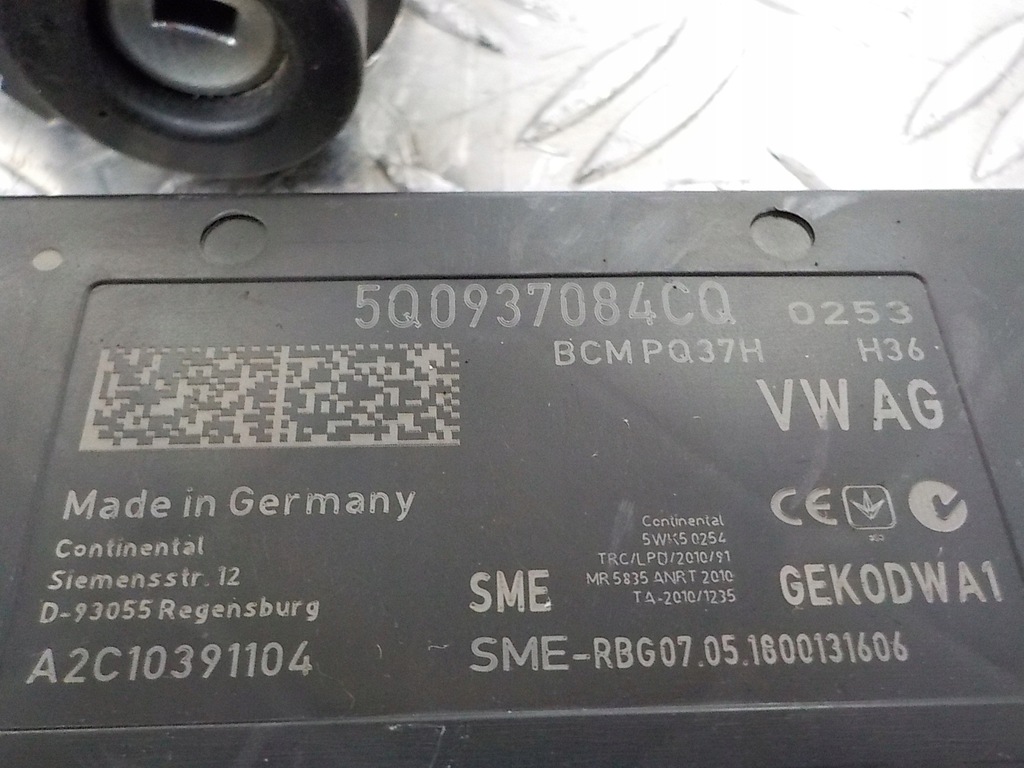 фото №14, Vw crafter ii man 18-20 бортовий комп'ютер набір