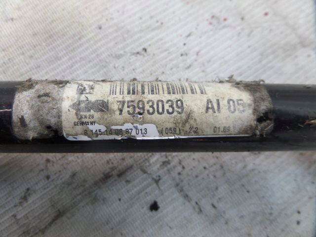 фото №5, Bmw f01 4.4 привідний вал ліва передня 7593039