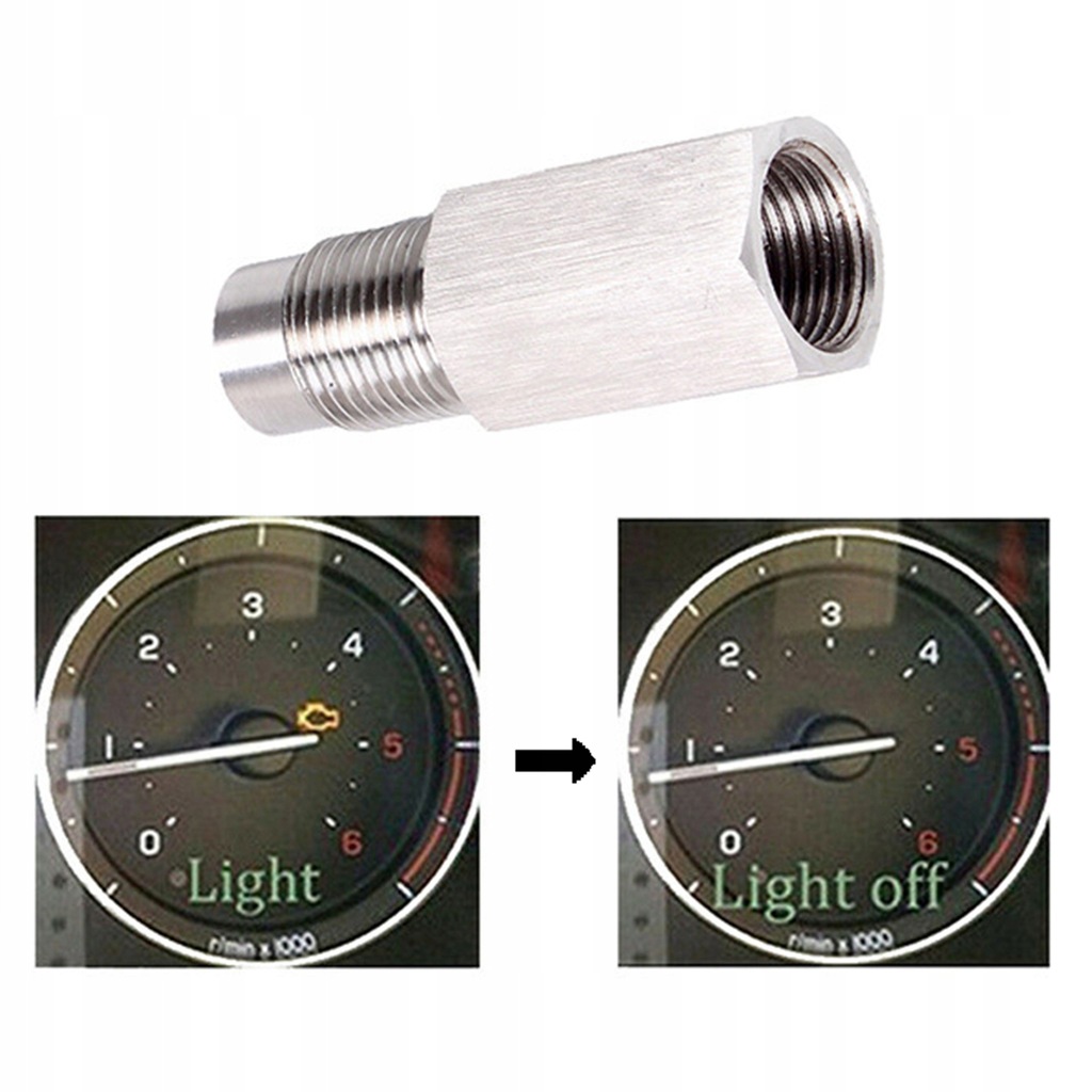 фото №2, Эмулятор prosty датчик лямбда-зонд с катализатор сталь