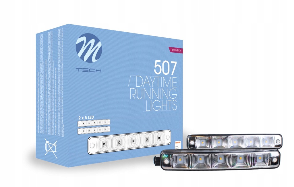 фото №1, Свет лампы дневные led drl ldo507 osram 19cm