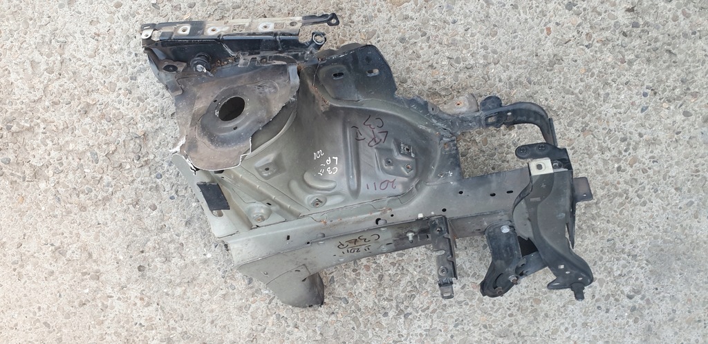 фото №1, Четверть подкрылок лонжерон citroen c3 ii 2010-16