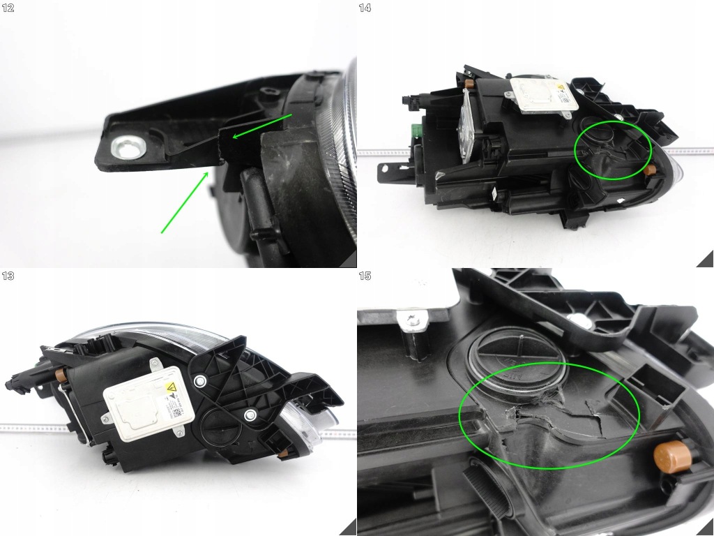 Alfa giulietta veloce рестайлінг  16-20 карбон лампа ксенон + led права перед eu в Україні