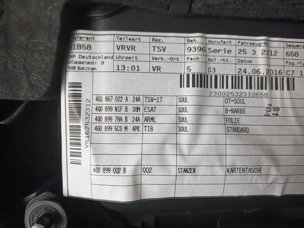 фото №8, Audi a6 c7 4g lift sedan сидіння сидіння заднє сидіння обшивки тунель шкіра підігрів 30km