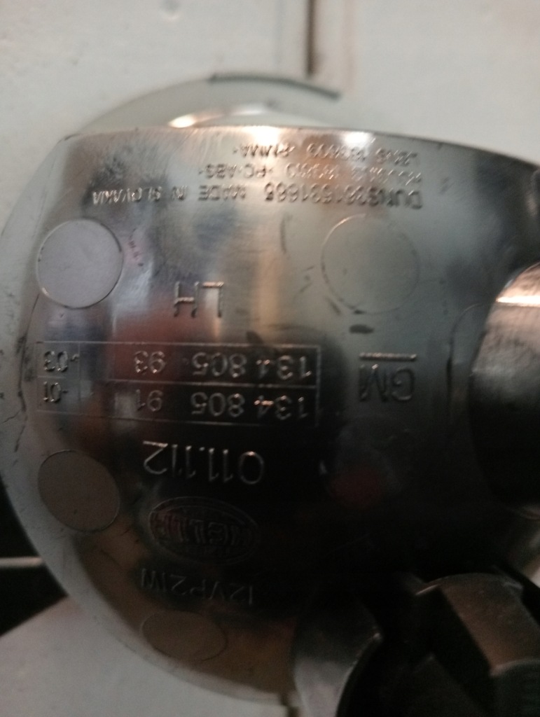 Opel adam лампа противотуманная задняя левая Доставка