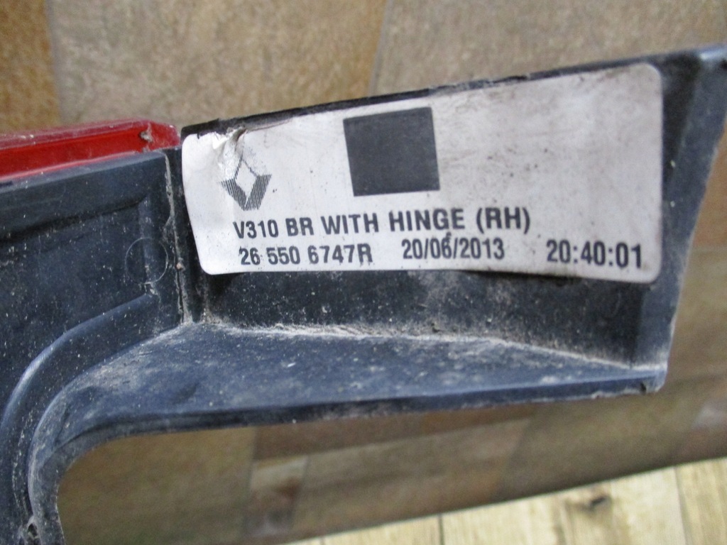 фото №8, Лампа задня ii lift iii лампа задня задня права europa