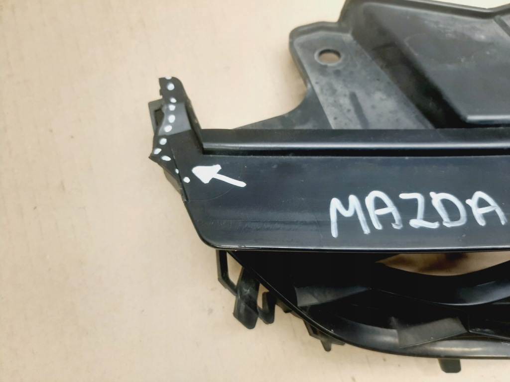 фото №4, Решётка радиатора решётка радиатора хром бампера перед mazda cx7 cx-7 lift 2009-2012