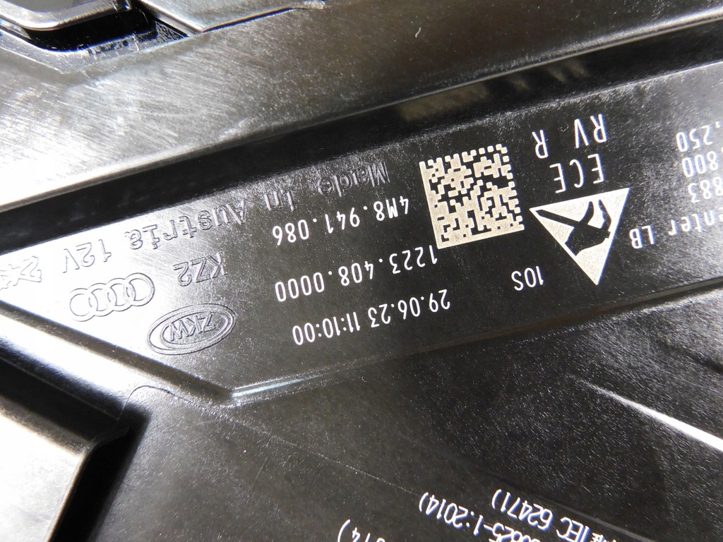 фото №16, Audi q8 sq8 4m8 lift лампа правая laser 4m8941086