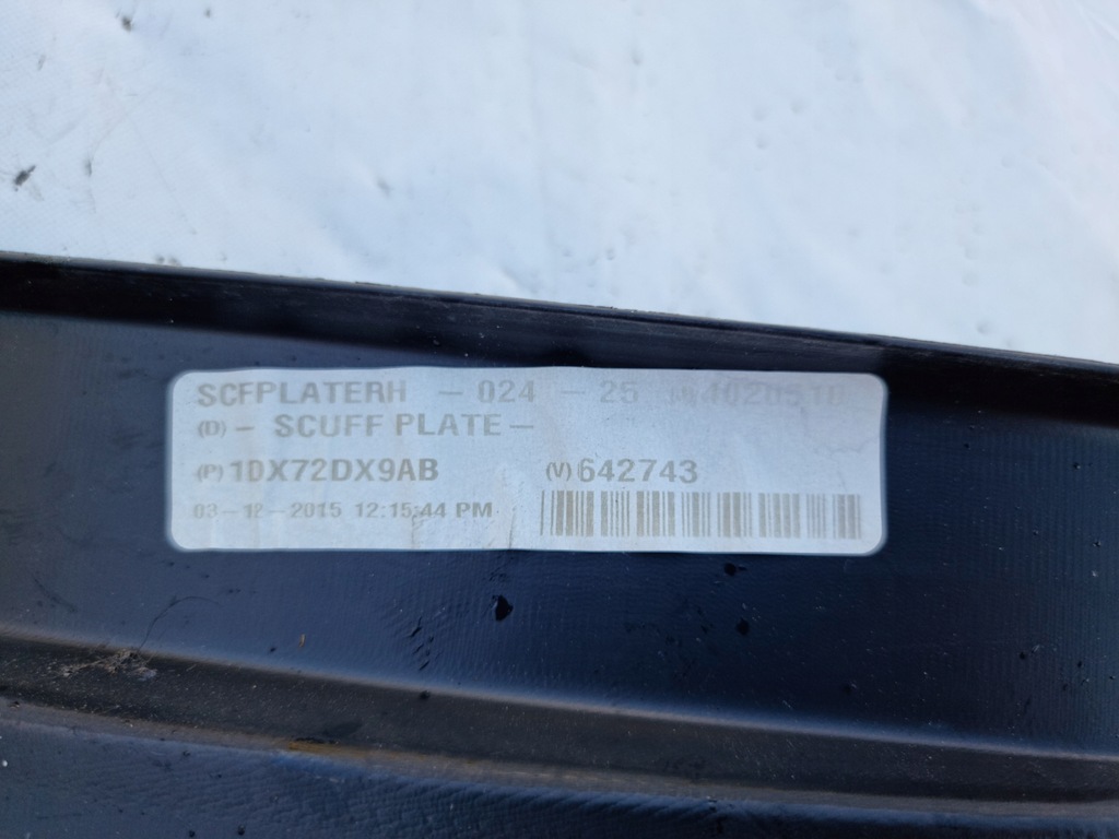 фото №7, Dodge ram 1500 longhorn limited lift 3.0 d молдинг накладка правая 15r