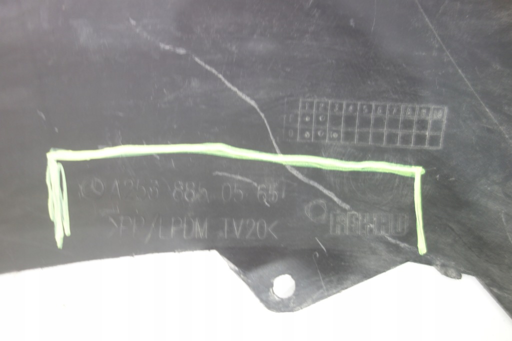 Бампер перед хром, накладка mercedes w253 glc Зі Шроту