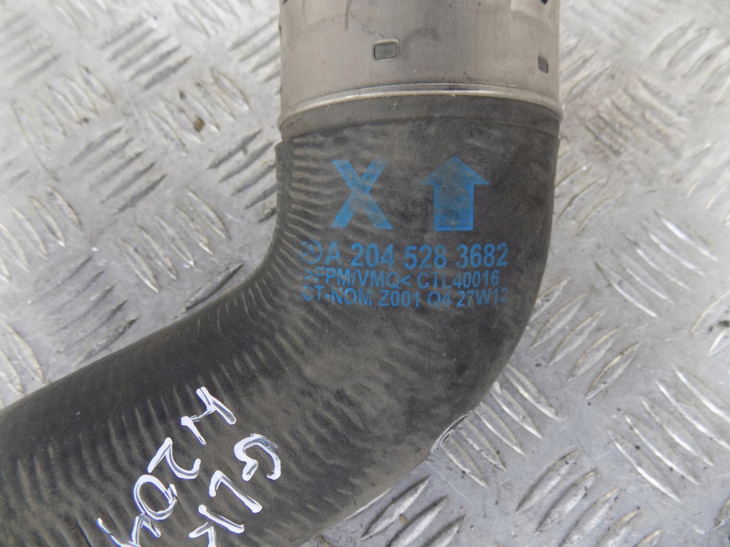 фото №2, Mercedes glk x204 wąż труба интеркулер