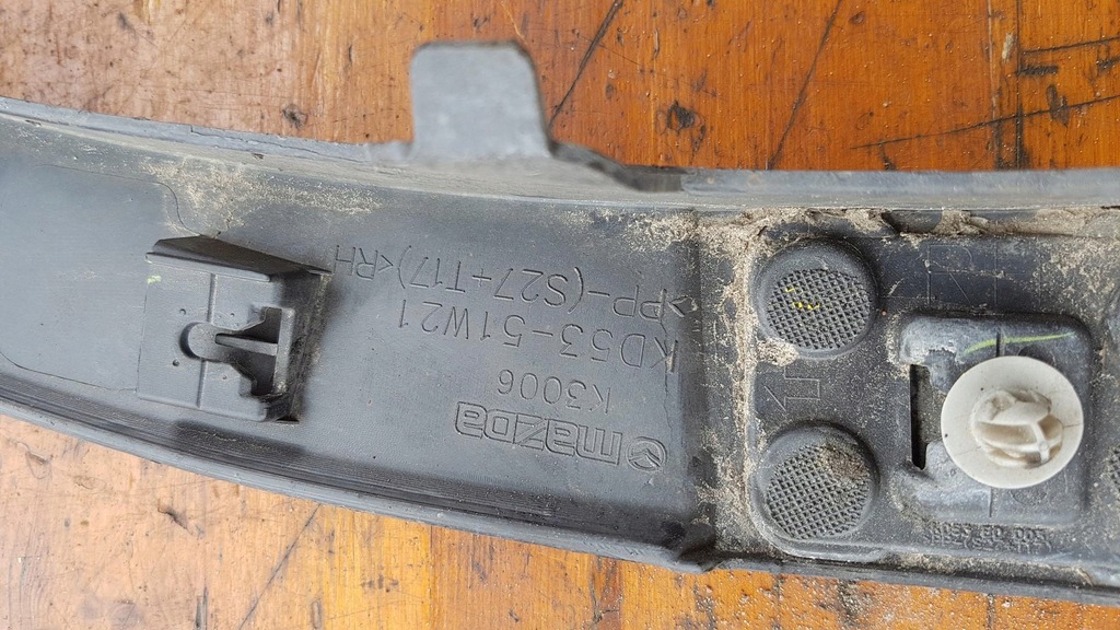 фото №8, Молдинг крила правий перед mazda cx-5 kd53-51w21