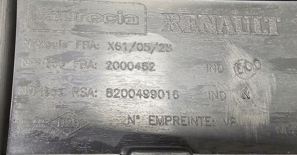 фото №3, Новый оригинальный бампер перед передний renault kangoo ii 2 2007-2013