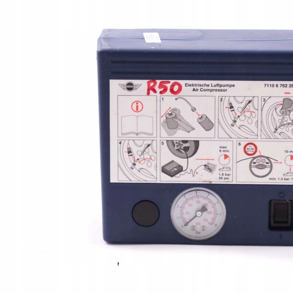 Mini cooper r50 r53 r55 r56 r57 компресор помпа накачування kół 6762286 Ціна