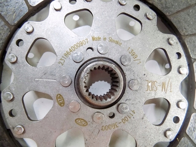 фото №4, Santa fe ii lift 2.2 crdi сцепление диск прижим