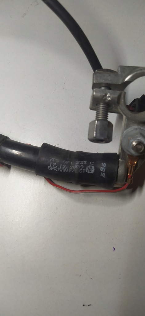 фото №2, Vw клемма шланг массовый 7p0971225c