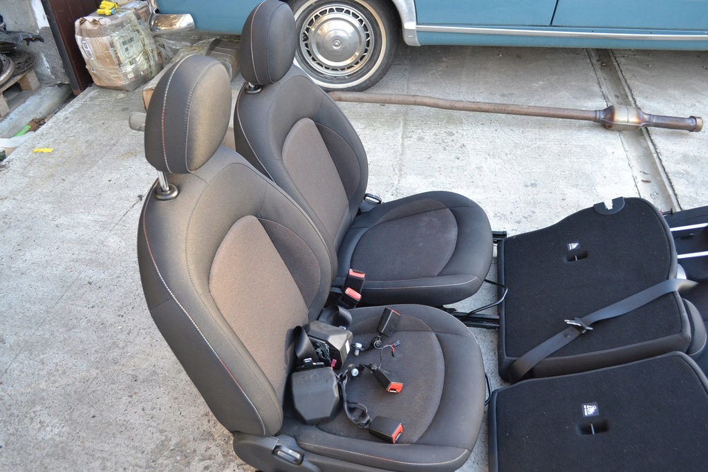 фото №5, Mini copper one f56 сиденья заднее сиденье