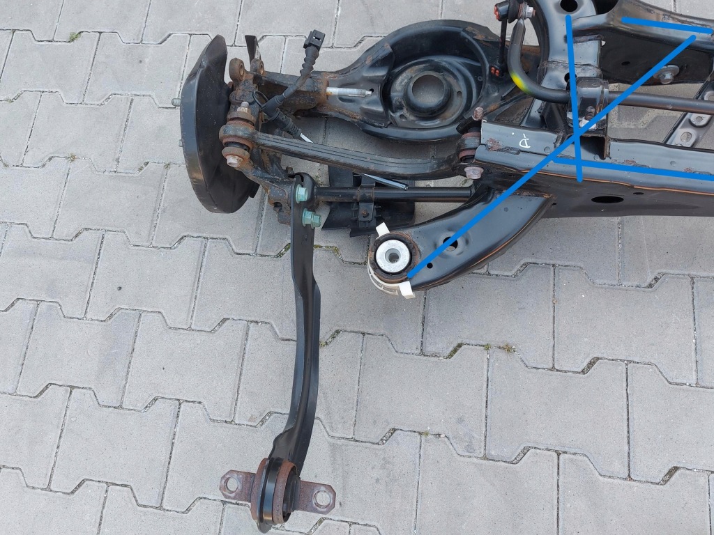 фото №1, Mazda cx5 ii lift подвеска правое задняя задние