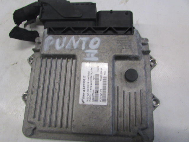 фото №1, Блок керування, бортовий комп'ютер двигуна fiat punto ii