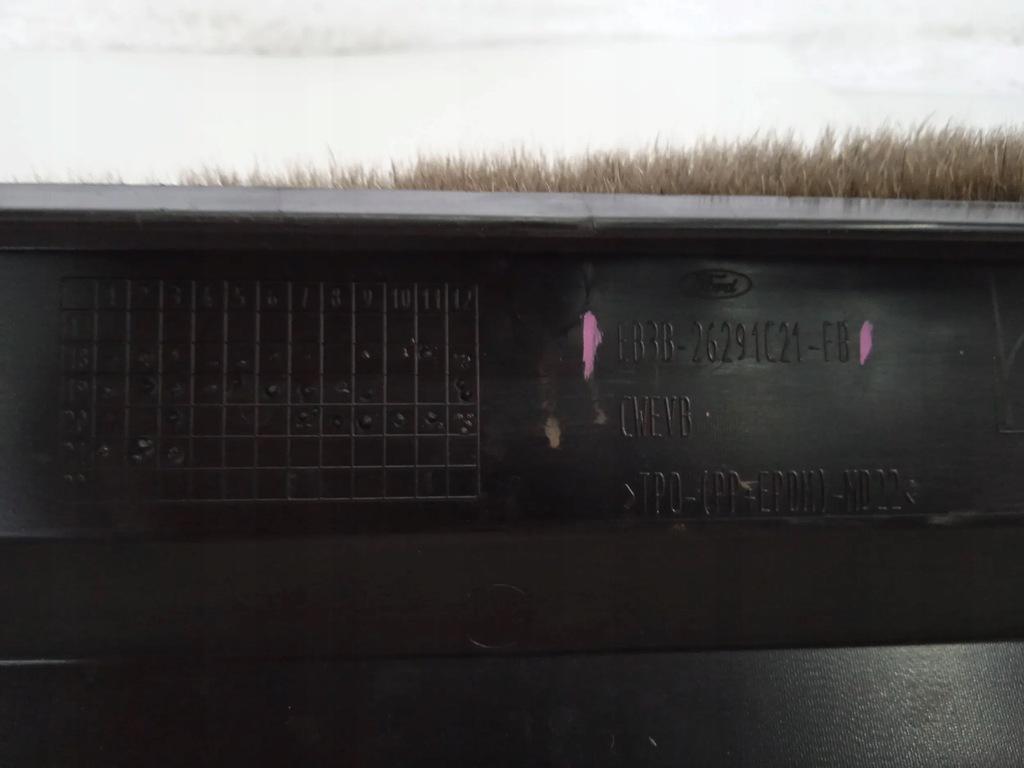 фото №4, Молдинг багажника кузов ford ranger wildtrack