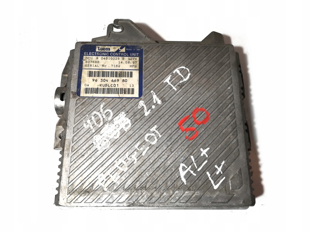 фото №1, Бортовой компьютер peugeot 406 2.1 td 9630466980