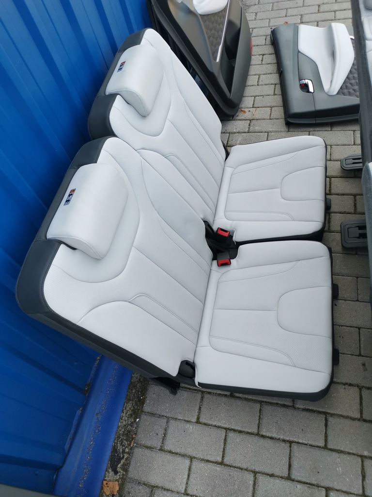 фото №7, Hyundai santa fe iv lift комплект сидінь шкіра сидіння заднє сидіння обшивки 7 осіб