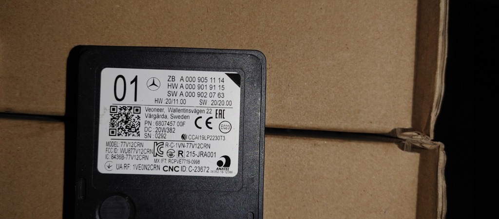 фото №5, Радар distronic mercedes eqc e c klasa glc gls new