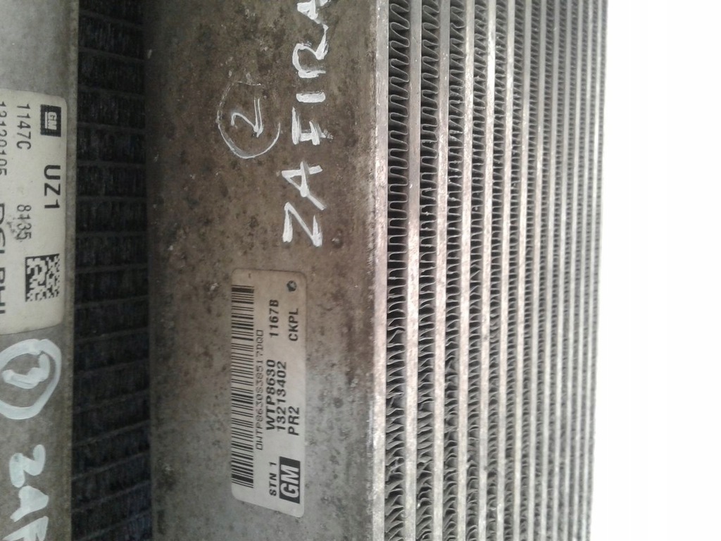 фото №6, Радіатор вентилятори комплект opel zafira 1,9 dti