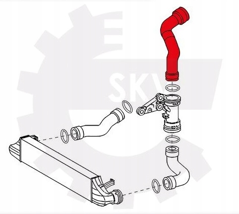 фото №4, Esen skv 24skv621 шланг воздуха наддувочный