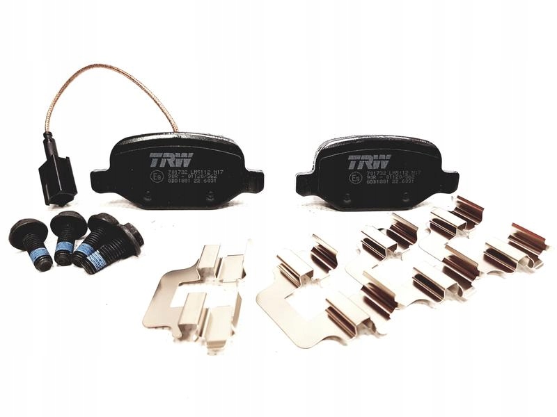 фото №4, Trw гальмівні колодки гальмівні задня alfa romeo mito