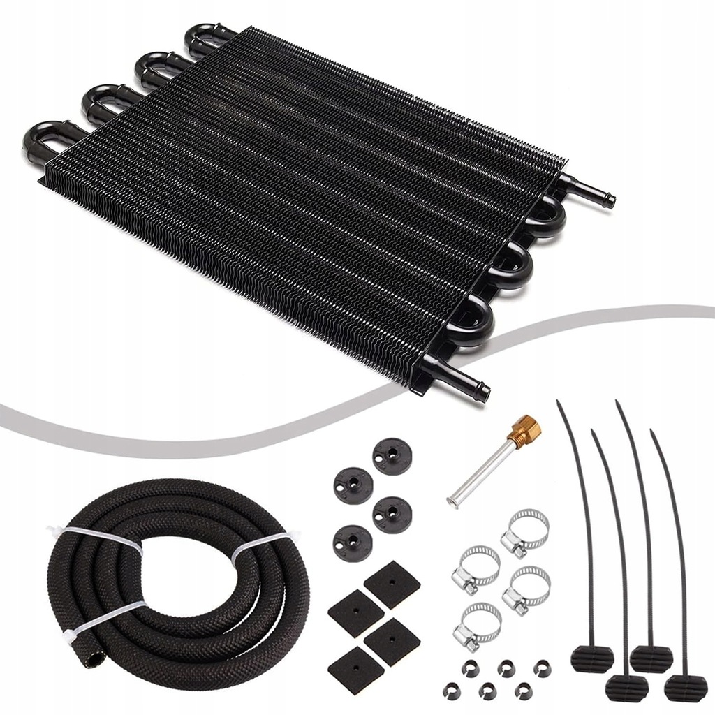 фото №9, Радіатор оливи uniwersalnyna підсилювача коробки передач диференціала 8 rzędów