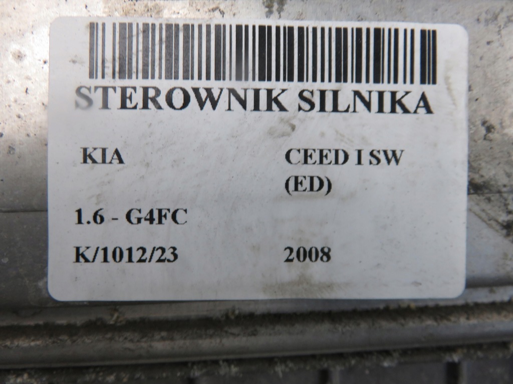 фото №7, Блок керування kia ceed i 1.6 391102b500 0261201324