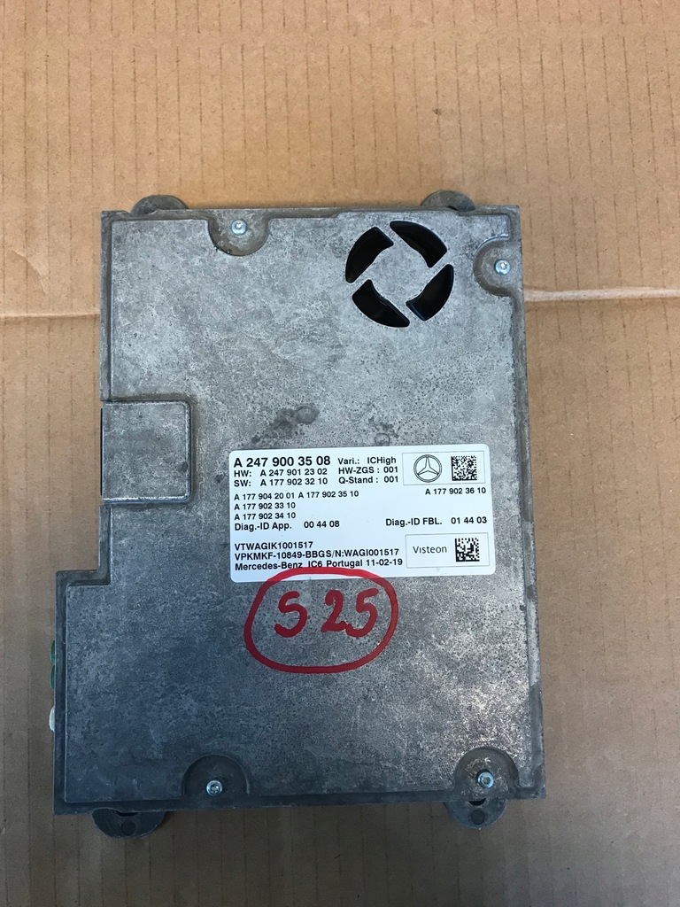 фото №1, 2479003508 mercedes модуль спідометра w177