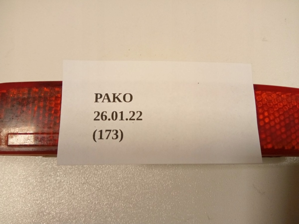 фото №5, Отражатель бампера задняя infiniti qx70 nissan murano