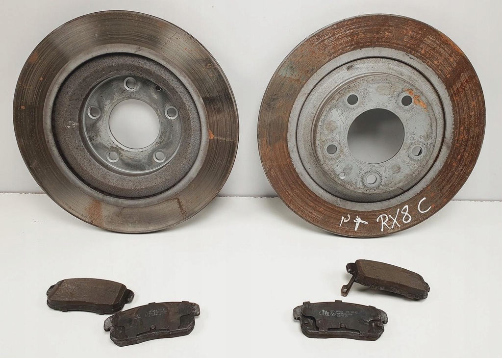 фото №1, Гальмівні диски гальмівні гальмівні колодки задня ate mazda rx-8