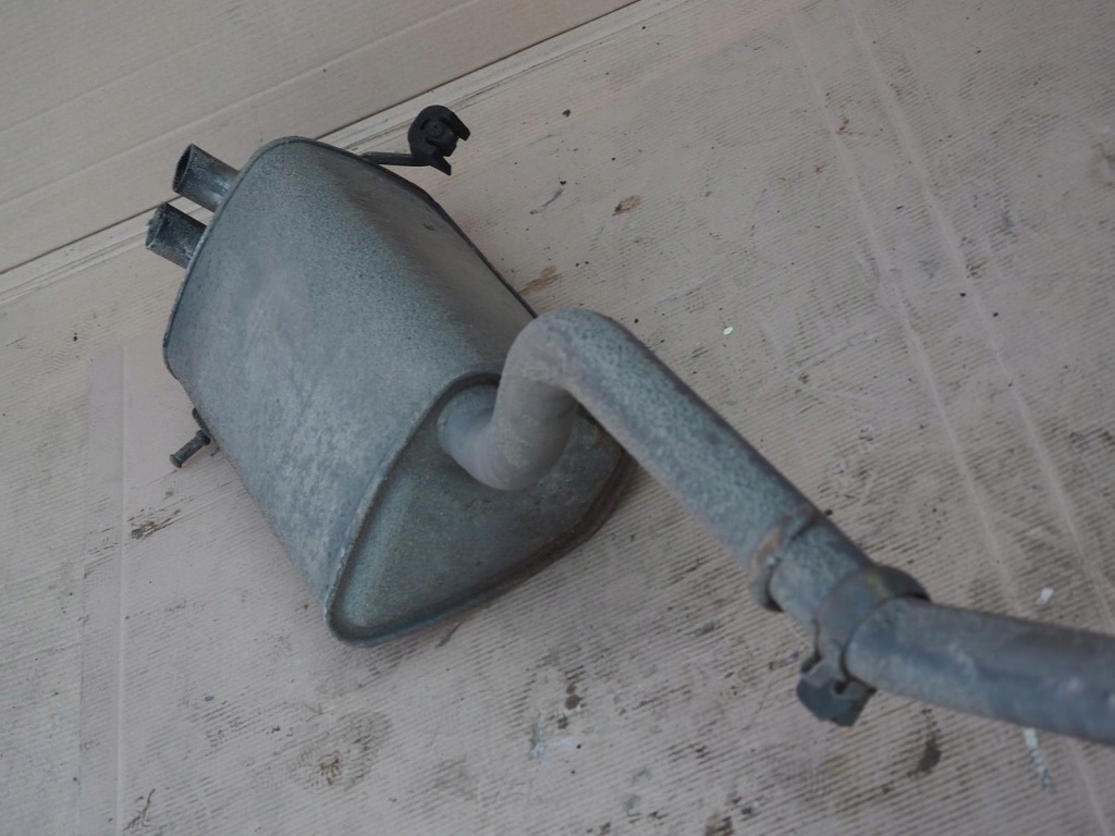 Гаситель конечный труба mercedes w203 2.2 cdi седан в Украине