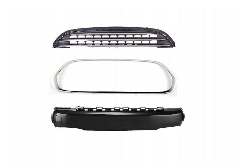 Купить Mini f55 f56 14- решётка радиатора рамка хром накладка бампера перед nowa