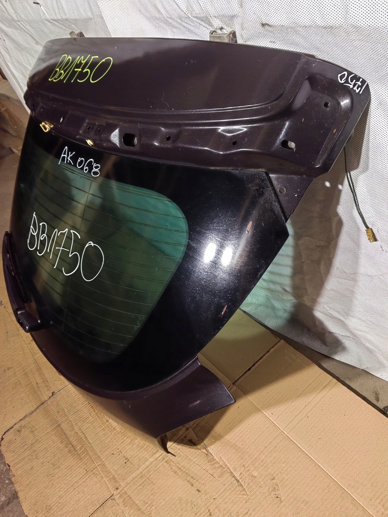 фото №6, Крышка багажника задняя renault megane iii 3d coupe