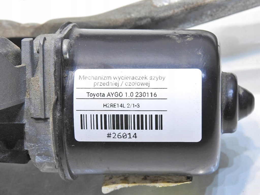 фото №6, Механизм дворник передних toyota aygo i